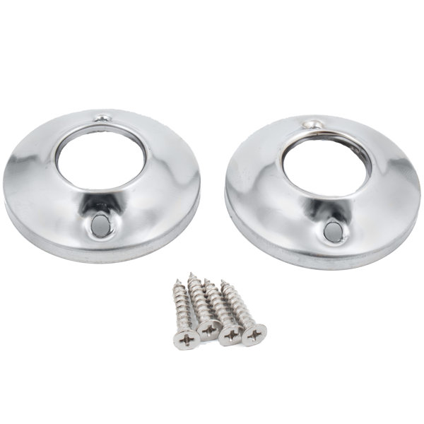 Stone Harbor Hardware Shower Rod Flange Set Wayfair